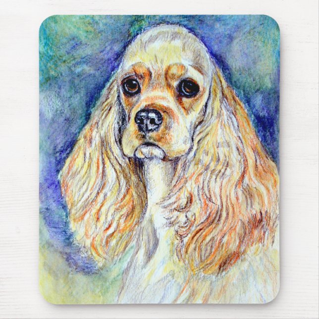 Mousepad Mouspad de Cocker Spaniel (Frente)