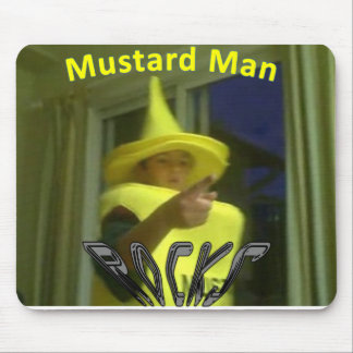 Mousepad mouspad do homem da mostarda