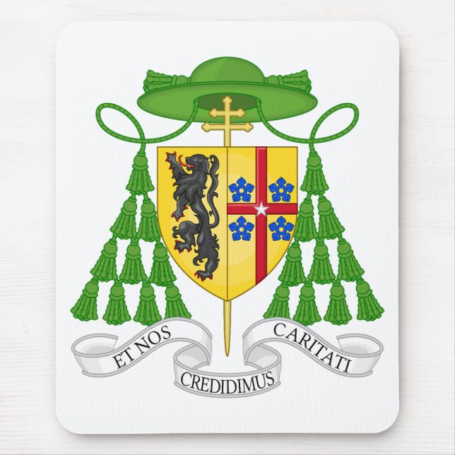 Mousepad Mouspad Wappen Marcel Lefebvre (Frente)