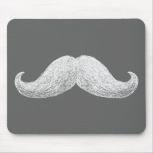 Mousepad Moustache do La (escuro)