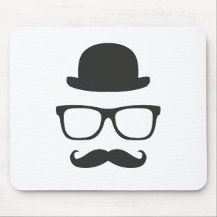 Mousepad Moustache muito inglês