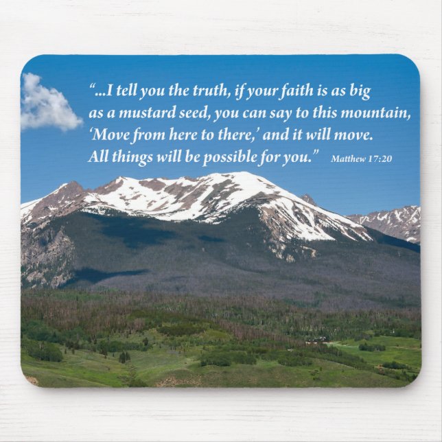 Mousepad Mover O Pad Do Mouse Personalizado Da Montanha (Frente)