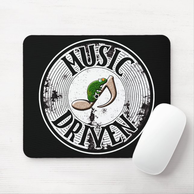 Mousepad Movido por música (Com mouse)