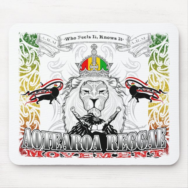 MOUSEPAD MOVIMENTO AOTEAROA REGGAE (Frente)