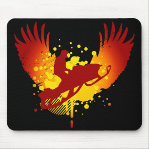 Mousepad movimento de neve hi-fi