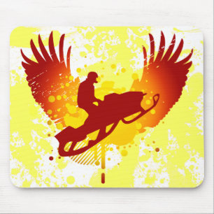 Mousepad movimento de neve hi-fi