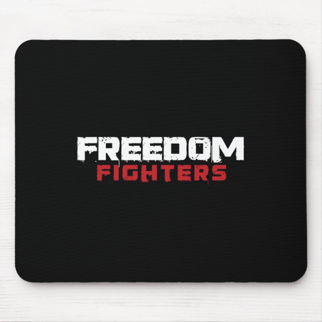 Mousepad Movimento de Resistência à Liberdade 4 de julho In (Frente)