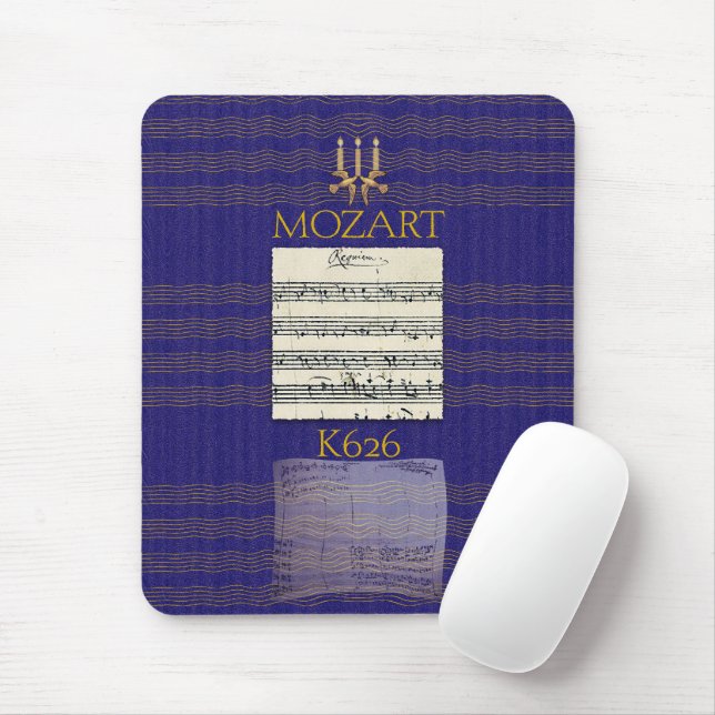 Mousepad Mozart Requiem (Com mouse)
