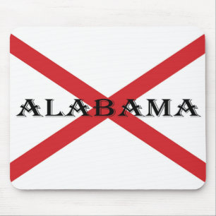 Mousepad mpcn do Alabama e da bandeira