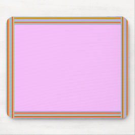 Mousepad Mpusepad Arco-Íris Rosa