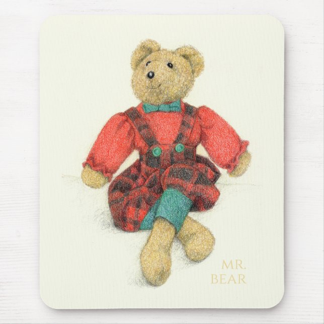 Mousepad MR Pad do mouse BEAR (Frente)