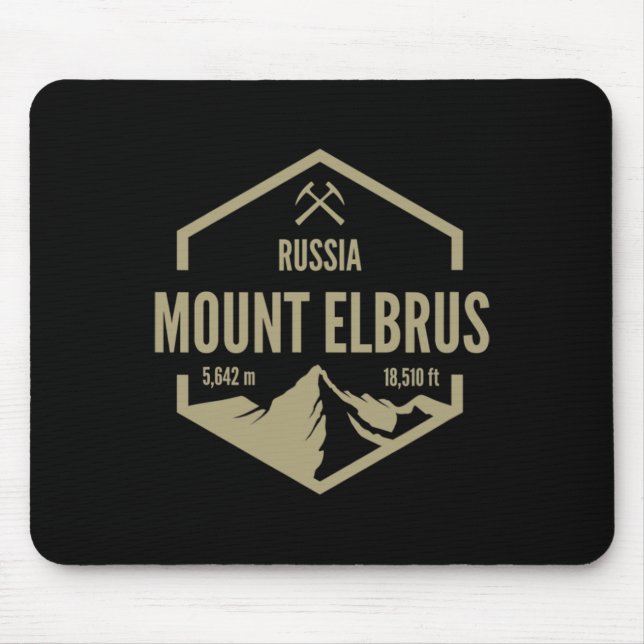 Mousepad Mt. Elbrus Mountain Travel  (Frente)