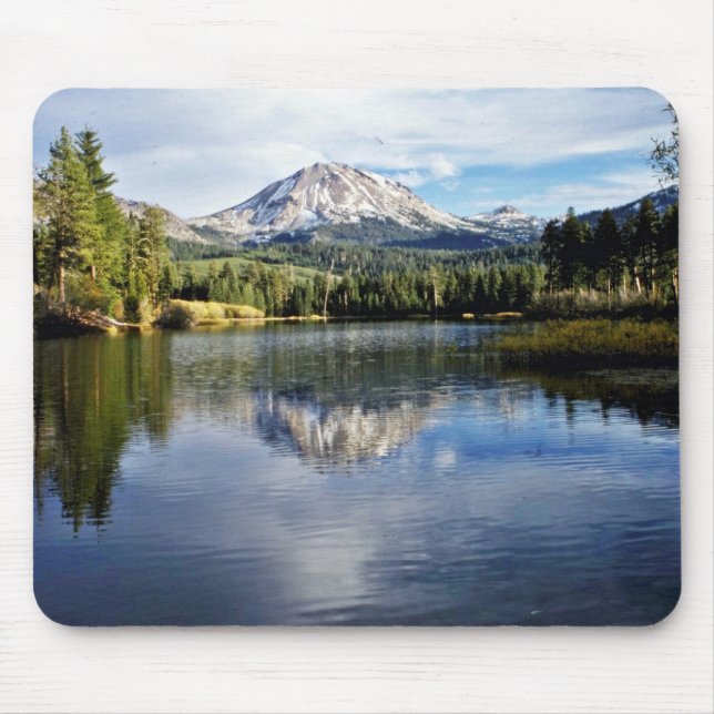 Mousepad Mt. Lassen do lago Manzanita (Frente)