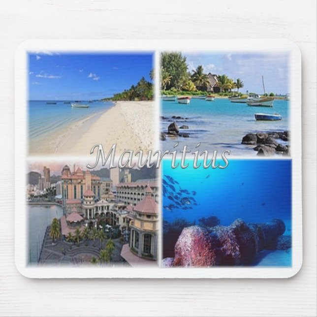Mousepad MU Maurícia - Boné Malheureux - (Frente)