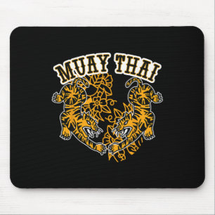Mousepad Muay Thai Kickboxing, Muay Thai Tigers, Muay Thai