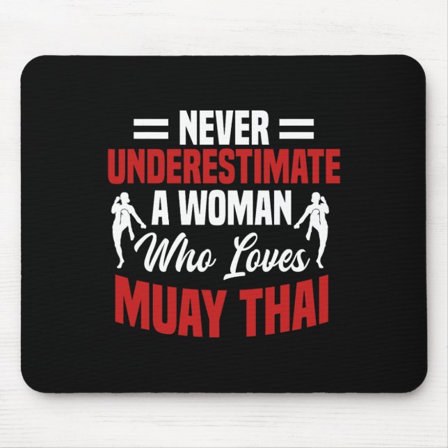 Mousepad Muay Thai Martial Arts Thai Boxing (Frente)