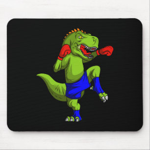 Mousepad Muay Thai Mma Fighter T-rex Mixing Arte Marcial Co