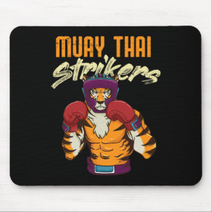 Mousepad Muay Thai Tiger Tailandês Boxing Tailândia Kickbox