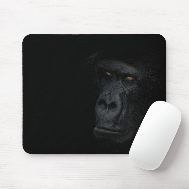 Mousepad Muismat portret gorilla (Com mouse)
