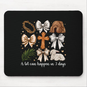 Mousepad Muita Coisa Pode Acontecer Em 3 Dias, Christian Je