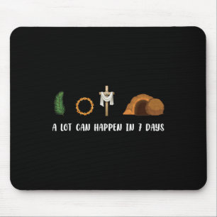 Mousepad Muita Coisa Pode Acontecer Em 7 Dias No Palmo Domi