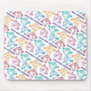 Mousepad Muitas caras da senhorita pequena Luz do sol
