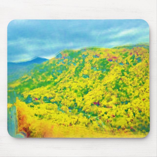 Mousepad Muito acima das Montanhas. (Frente)
