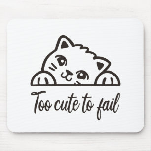 Mousepad Muito fofo para falhar