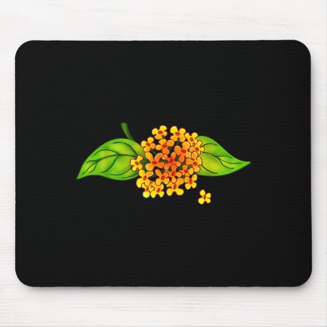Mousepad Muito Gosto de Chá de Flor de Osmanthus no Leste A (Frente)