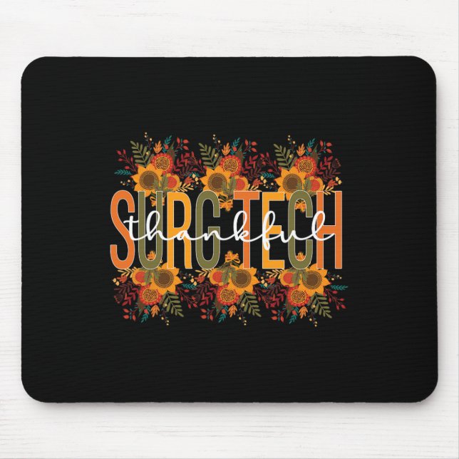 Mousepad Muito Obrigado, Surgista Tecnológico, Ação de Graç (Frente)