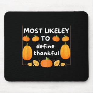 Mousepad Muito Provável Para Definir Família Grata Correspo