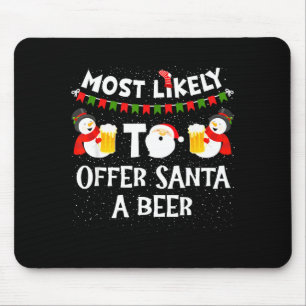 Mousepad Muito Provável Que Ofereça Uma Cerveja Ao Papai No
