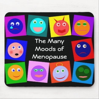 Mousepad Muitos humores da menopausa