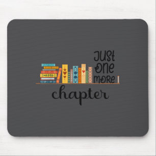 Mousepad Mulher bibliófila lendo romances de ficção Livro d