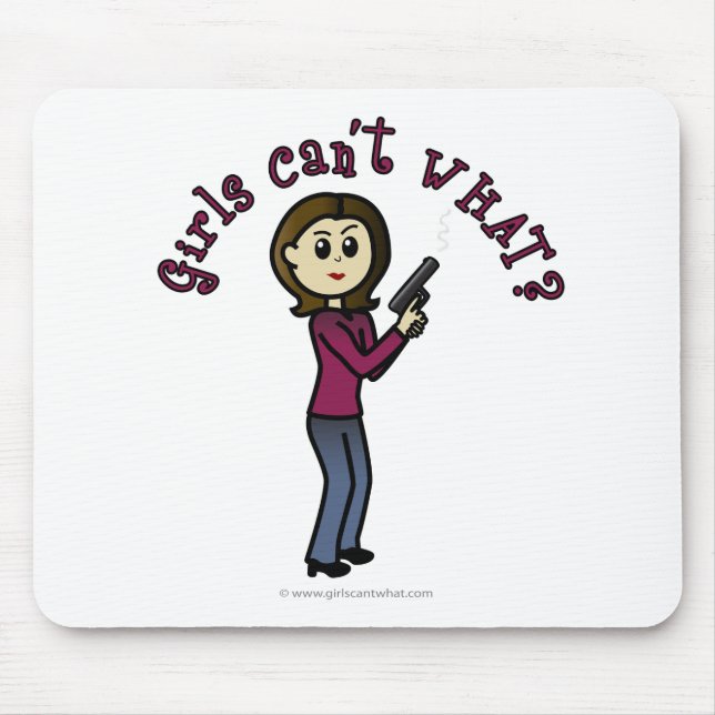 Mousepad Mulher Clara E Mais Clara (Frente)