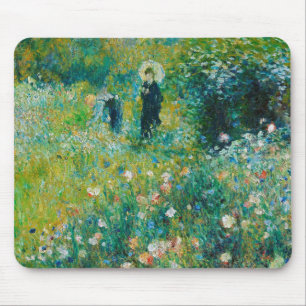 Mousepad Mulher com Parasol, Jardim, Renoir