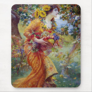 Mousepad Mulher com recompensa do verão