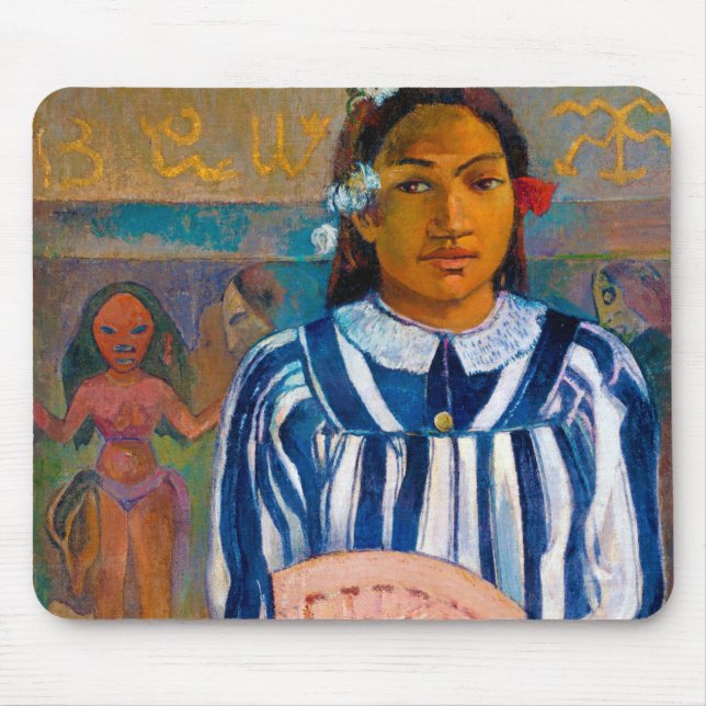 Mousepad Mulher com ventilador, Gauguin (Frente)