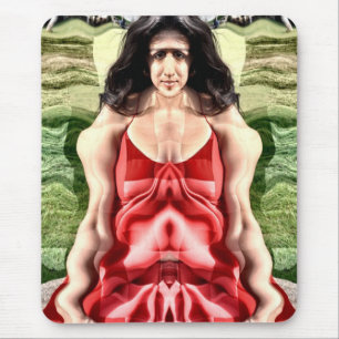 Mousepad Mulher Cubista