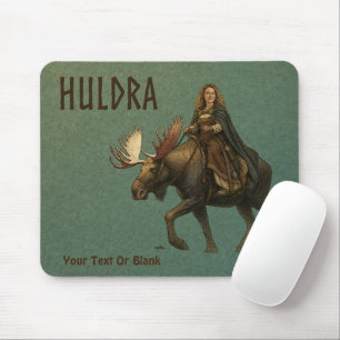 Mousepad Mulher da Floresta Huldra Nórdica