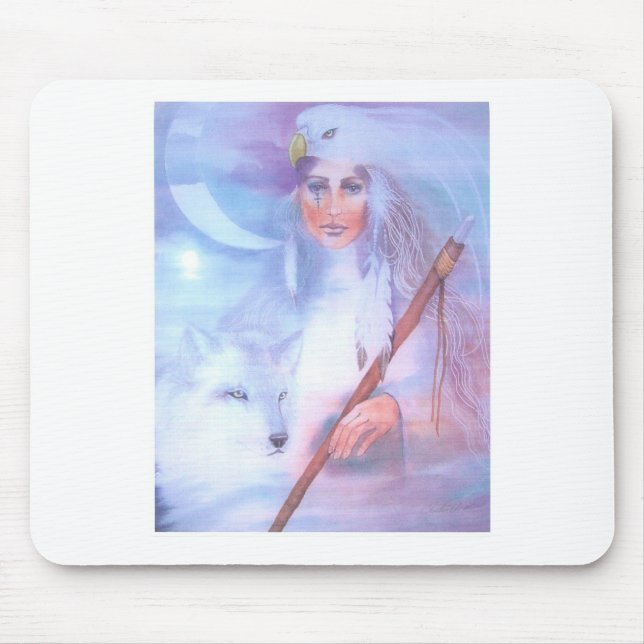 Mousepad mulher da medicina (Frente)