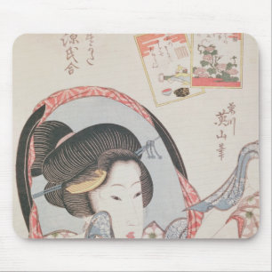 Mousepad Mulher em seu espelho, c.1830 publicado