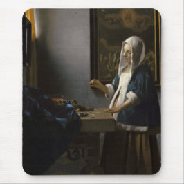 Mousepad Mulher Equilibra Johannes Vermeer
