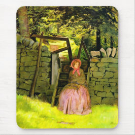 Mousepad Mulher Esperando (por John Everett Millais)