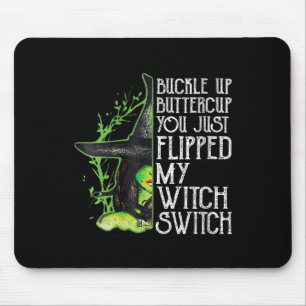 Mousepad Mulher Feiticeira Enfiada No Copo De Manteiga Que