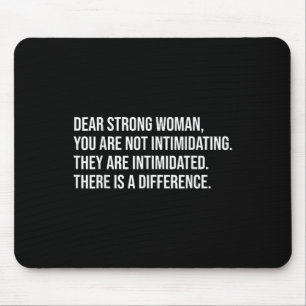 Mousepad Mulher Forte: Feminista Pró Escolha