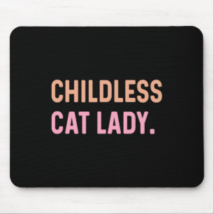 Mousepad Mulher Gato Sem Fios - Engraçada