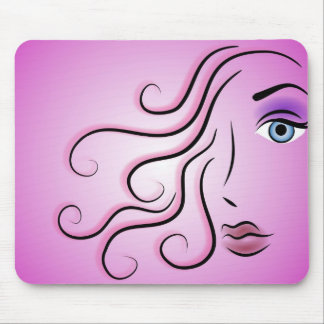 Mousepad Mulher gráfica