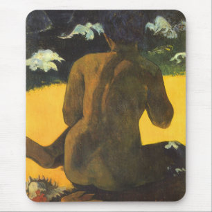 Mousepad Mulher junto ao Mar por Paul Gauguin, Arte Fino An