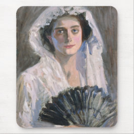 Mousepad Mulher legante com ventilador negro (Fujishima Tak